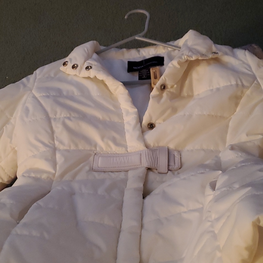 White winter jacket